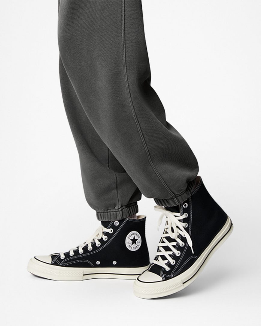 Tepláky Converse Go-To Chuck Taylor Sneaker Patch Loose Fit Damske Čierne | SK LHZX117